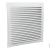 REJILLA DE VENTILACIÓN ALUMINIO BLANCO 17 X 17 CM