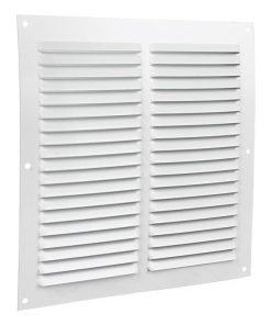 REJILLA DE VENTILACIÓN ALUMINIO BLANCO 20 X 20 CM venta unitaria