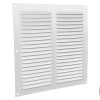 REJILLA DE VENTILACIÓN ALUMINIO BLANCO 25 X 25 CM venta unitaria