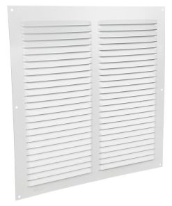 REJILLA DE VENTILACIÓN ALUMINIO BLANCO 30 X 30 CM