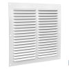 REJILLA DE VENTILACIÓN ALUMINIO BLANCO CON MOSQUITERA 20 X 20 CM venta unitaria