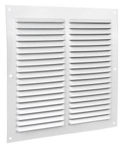 REJILLA DE VENTILACIÓN ALUMINIO BLANCO CON MOSQUITERA 20 X 20 CM venta unitaria