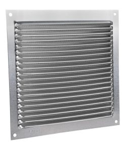 REJILLA DE VENTILACIÓN ALUMINIO CON MOSQUITERA 17 X 17 CM venta unitaria