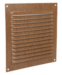 REJILLA DE VENTILACIÓN ALUMINIO MADERA 15 X 15 CM venta unitaria