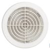 REJILLA DE VENTILACIÓN ABS BLANCO PARA EMPOTRAR A TUBO CON CLIP Ø12-14 CM venta unitaria
