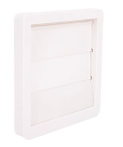 Alternative view of REJILLA DE VENTILACIÓN ABS BLANCO LAMAS MÓVILES Ø10 CM