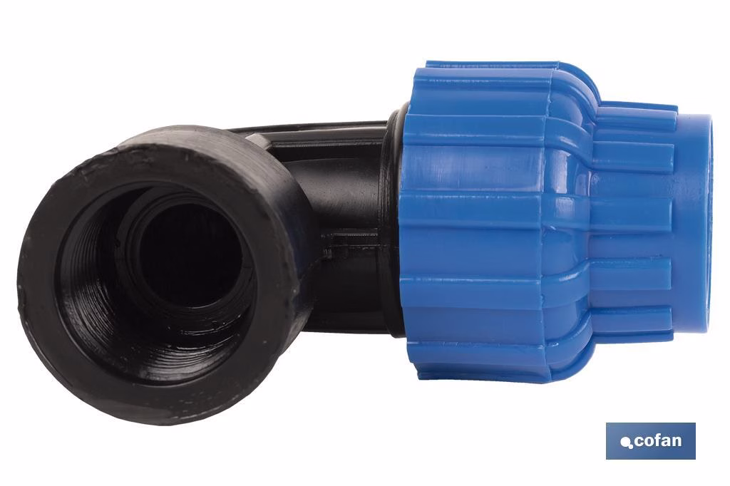 CODO 90° ROSCA HEMBRA PP PN16 32 X 3/4  VENTA UNITARIA - Imagen 2