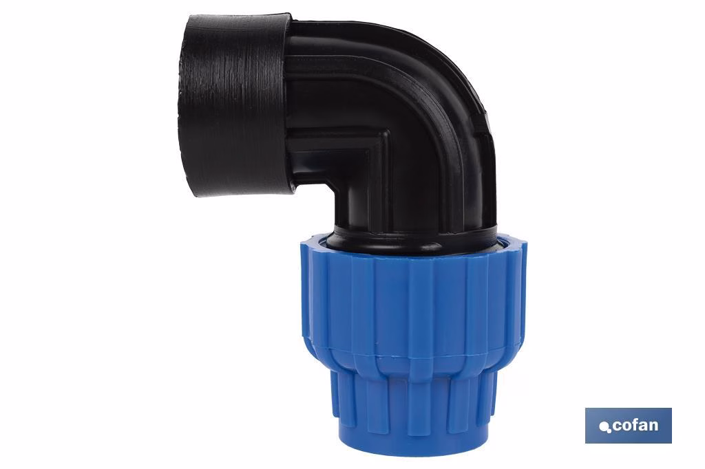 CODO 90° ROSCA HEMBRA PP PN16 40 X 1 1/4 - Imagen 4