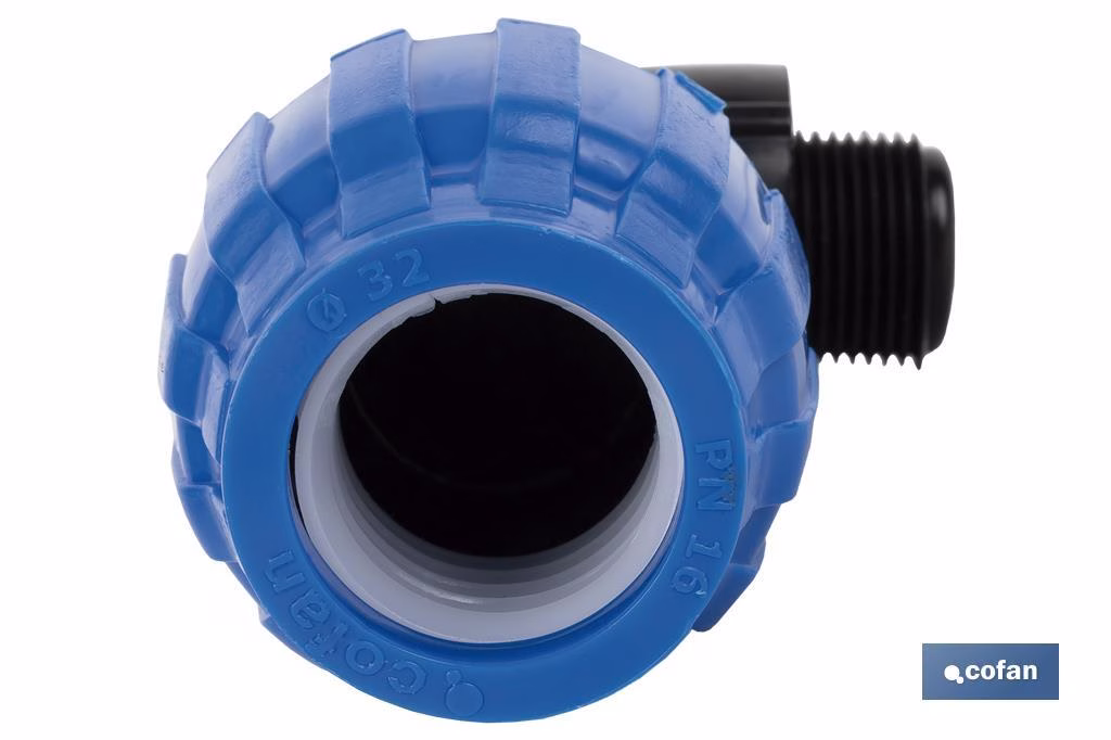 CODO 90° ROSCA MACHO PP PN16 20 X 3/4  VENTA UNITARIA - Imagen 3