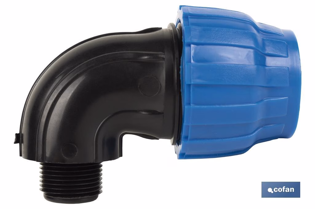 CODO 90° ROSCA MACHO PP PN16 20 X 1/2  VENTA UNITARIA - Imagen 4