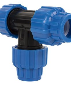 Alternative view of TE 90° PP PN16 40 X 40 X 40