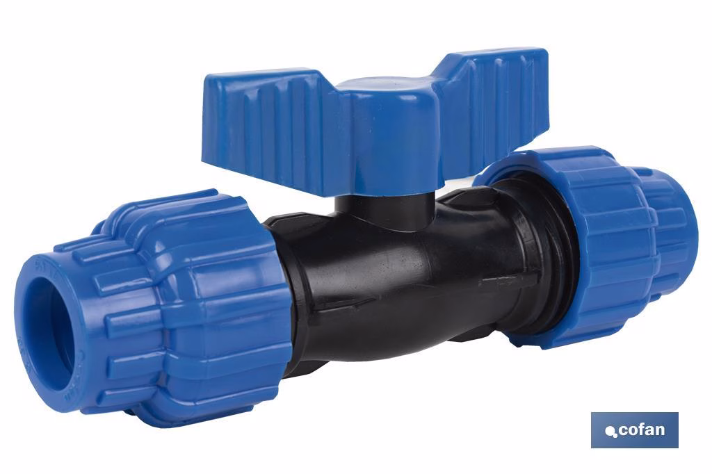 VÁLVULA DE BOLA PP PN16 75 X 75 3 VÁLVULA DE BOLA PP PN16 75 X 75 - Imagen 3