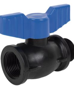 VÁLVULA DE BOLA ROSCA M-H PP PN16 1 x 1