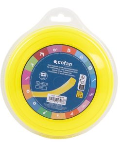 HILO CUADRADO DE NYLON PARA DESBROZADORA 42 M X 3 MM