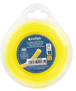 HILO REDONDO DE NYLON PARA DESBROZADORA 20 M X 2 MM