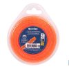 HILO HELICOIDAL DE NYLON PARA DESBROZADORA 25 M X 1,6 MM