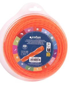 HILO HELICOIDAL DE NYLON PARA DESBROZADORA 40 M X 3,3 MM