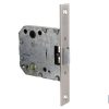 Picaporte embutir cuadrado D47 E50 Niquel (P/Madera)