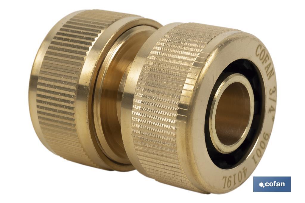 REPARADOR MANGUERA LATÓN 3/4 (19 mm) 2 REPARADOR MANGUERA LATÓN 3/4 (19 mm) - Imagen 2