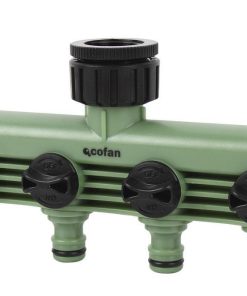 COLECTOR DE RIEGO 4 SALIDAS AJUSTABLES