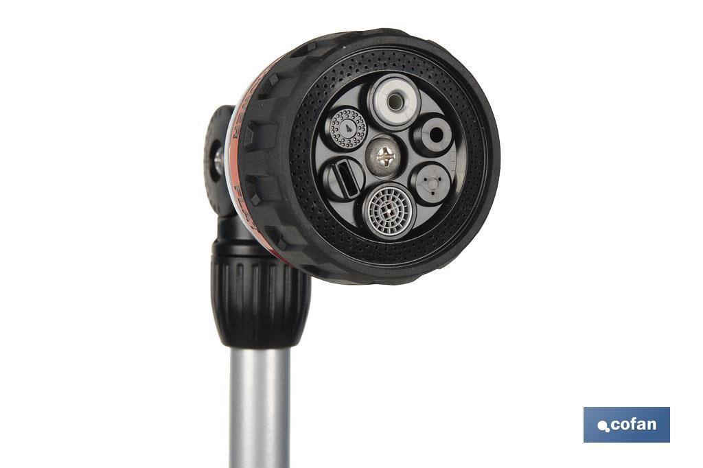 LANZA DE RIEGO 6 POSICIONES CON CONTROL DE CAUDAL EN EL PULGAR 4 LANZA DE RIEGO 6 POSICIONES CON CONTROL DE CAUDAL EN EL PULGAR - Imagen 4