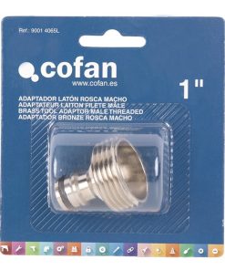 ADAPTADOR LATÓN ROSCA MACHO 1 7 ADAPTADOR LATÓN ROSCA MACHO 1 - Imagen 4