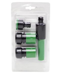 KIT MANGUERA FLEXOLÁTEX TRANSL. 19 MM (3/4) 10 M CON ACCESORIOS