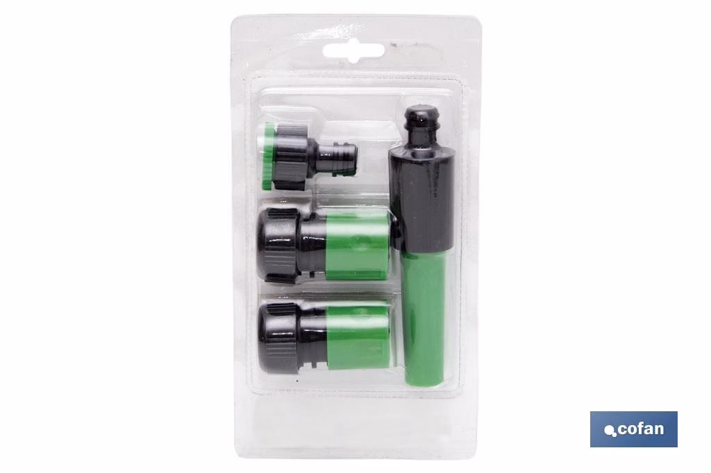 KIT MANGUERA FLEXOLÁTEX TRANSL. 19 MM (3/4) 15 M CON ACCESORIOS - Imagen 4