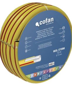 MANGUERA PVC MODELO STORM 3C TRENZADA Ø19X25 m