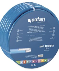 MANGUERA PVC MODELO THUNDER 3C TRICOTADA Ø15X25 m