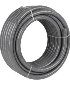 ROLLO DE TUBERÍA HIDRO GRIS CERTIFICADA Ø25 MM 25 M