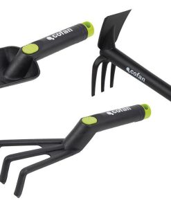 KIT DE HERRAMIENTAS PARA JARDINERÍA NYLON 3 PCS
