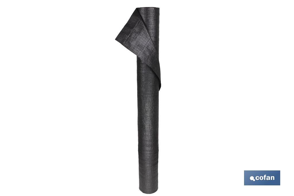 MALLA ANTIHIERBAS 100 grams NEGRA 1x100 mts 1 MALLA ANTIHIERBAS 100 grams NEGRA 1x100 mts