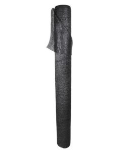 MALLA SOMBREO NEGRA 80% / 90 Grs - 2 x 100 Mts