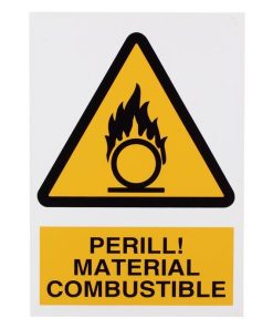 SEÑAL POLIESTIRENO 297X210 MM