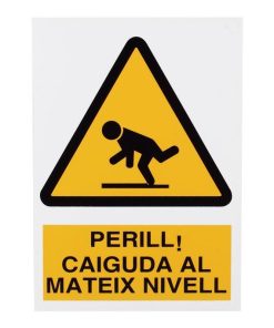 SEÑAL POLIESTIRENO 297X210 MM