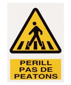 SEÑAL POLIESTIRENO 297X210 MM