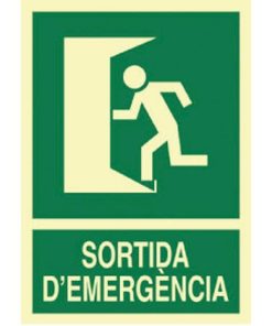 SEÑAL LUMINISCENTE 297X210MM.