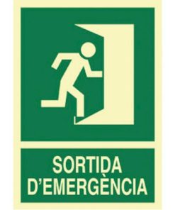 SEÑAL LUMINISCENTE 297X210MM.