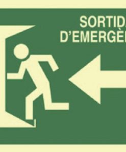SEÑAL LUMINISCENTE 297X210MM.