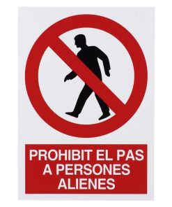 SEÑAL POLIESTIRENO 297X210 MM