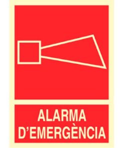 SEÑAL LUMINISCENTE 297X210MM.