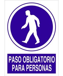 SEÑAL POLIESTIRENO 210X148MM.