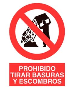 SEÑAL POLIESTIRENO 210X148MM