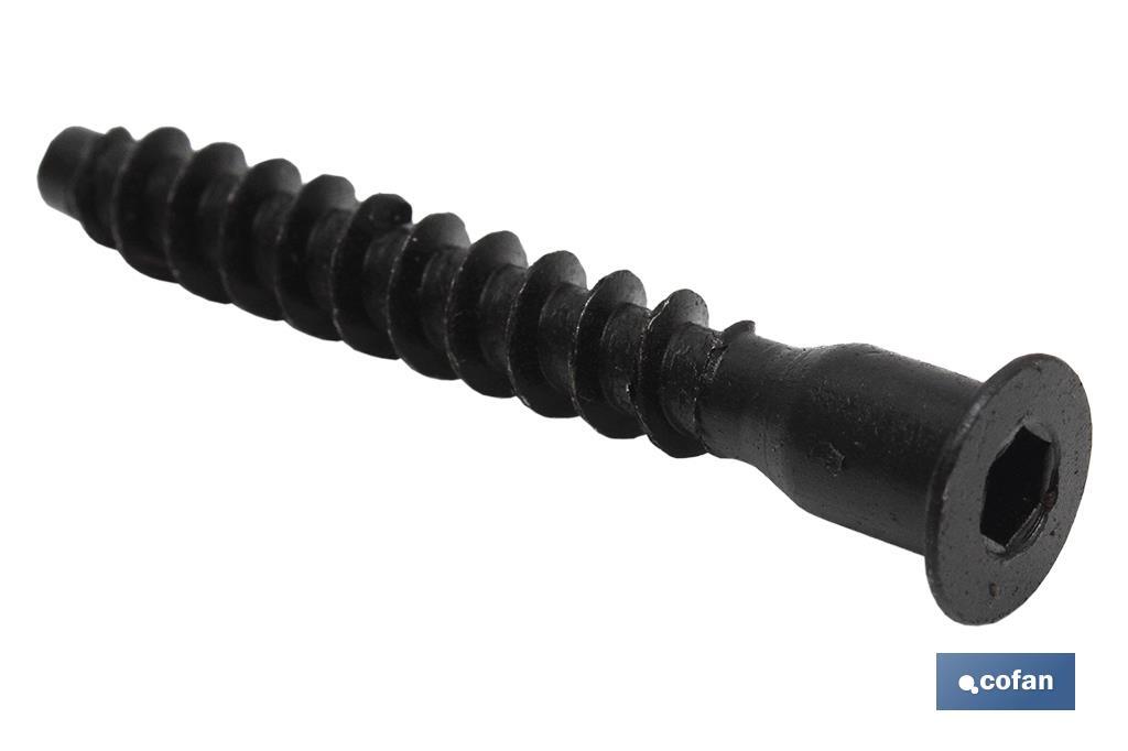 BL 6 UDS TORNILLO ENSAMBLAR ZINCADO 5 X 50 1 BL 6 UDS TORNILLO ENSAMBLAR ZINCADO 5 X 50
