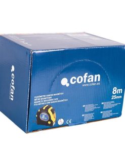 EXPOSITOR DE FLEXÓMETROS MAGNÉTICOS 25 MM X 8 M 6 UDS.