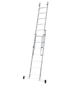 Alternative view of ESCALERA ALUMINIO DOBLE 7 PELDAÑOS 2,00 + 2,00 M