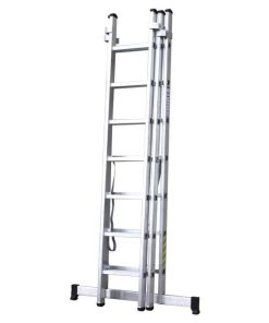Alternative view of ESCALERA ALUMINIO TRIPLE 7 PELDAÑOS 2,00 + 2,00 + 2,00 M