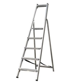 ESCALERA ALUMINIO SOLDADA 7 PELDAÑOS - REFORZADA