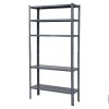 KIT ESTANT. METAL C/TORN. 5 BALDAS 180X90X30 GRIS 2 KIT ESTANT. METAL C/TORN. 5 BALDAS 180X90X30 GRIS